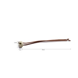 Porta lampade G4 con supporto