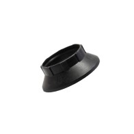 Ghiera E14 Alta nera