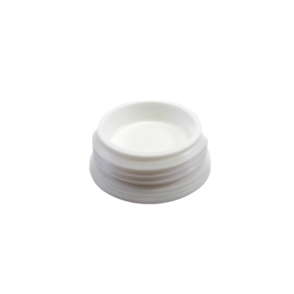 Tappo in plastica bianco