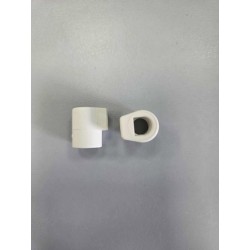 Serracavo femmina in plastica bianca
