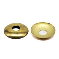 Rondella Bombata grande in ottone